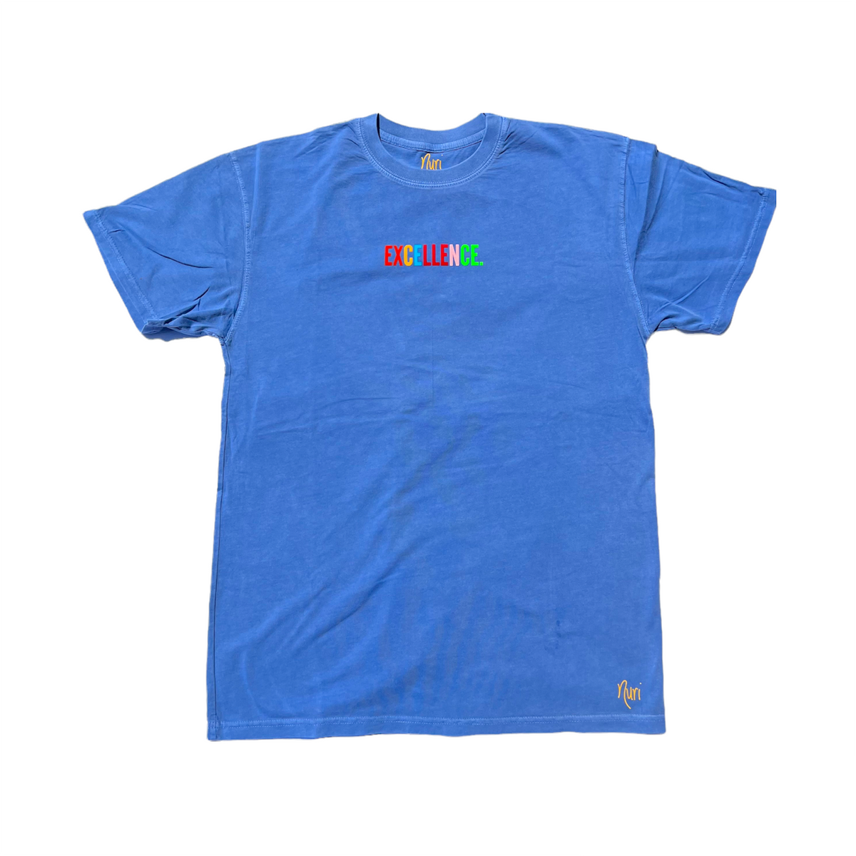 T-Shirt Designs Nuri COLORS Blueberry EXCELLENCE. – -