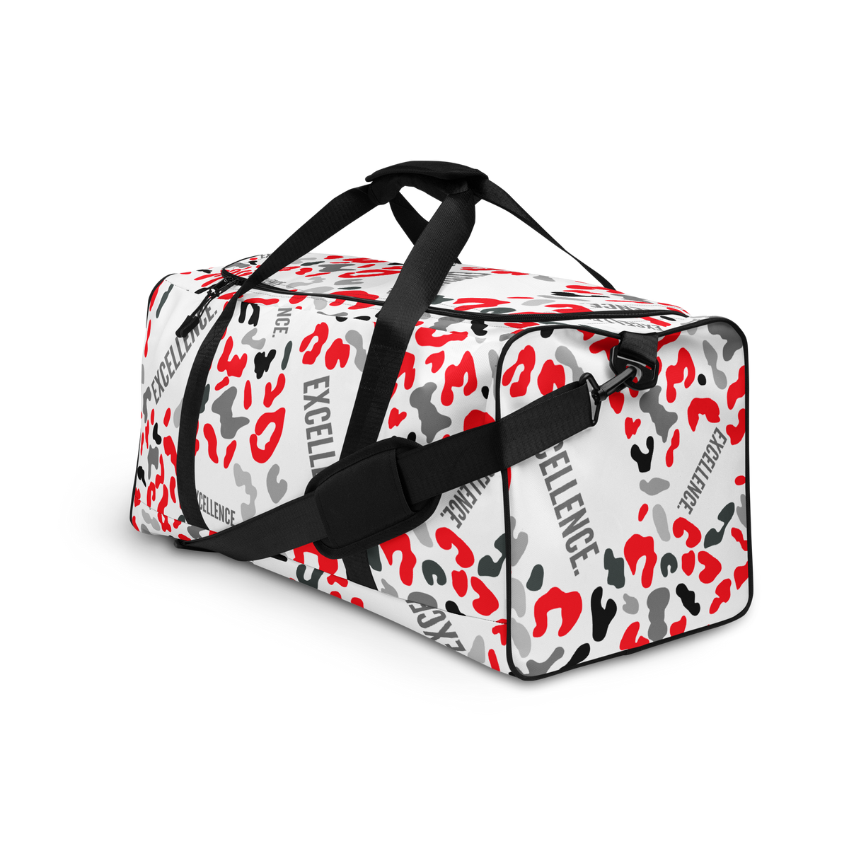 EXCELLENCE. Camo Duffle Bag – Nuri Designs