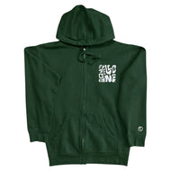 Jelly Zipper Hoodie - Forest