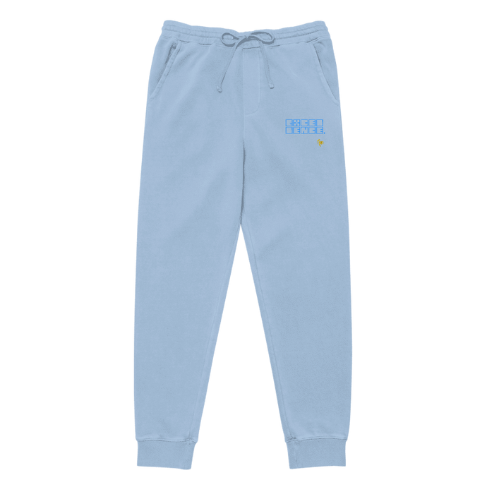 Block Sweatpants - Baby Blue