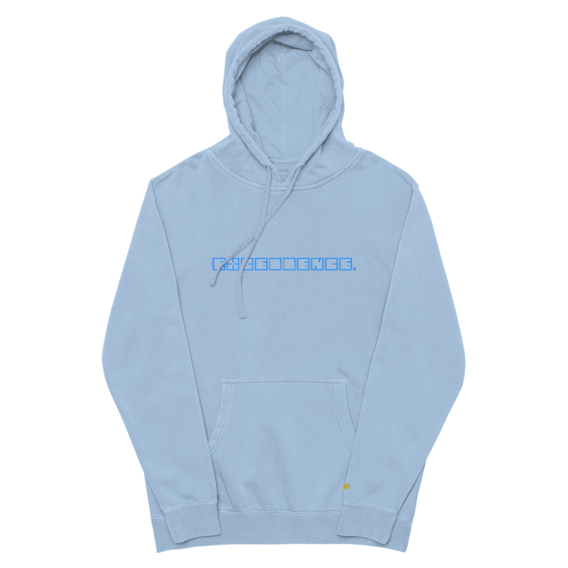 Block Hoodie - Baby Blue