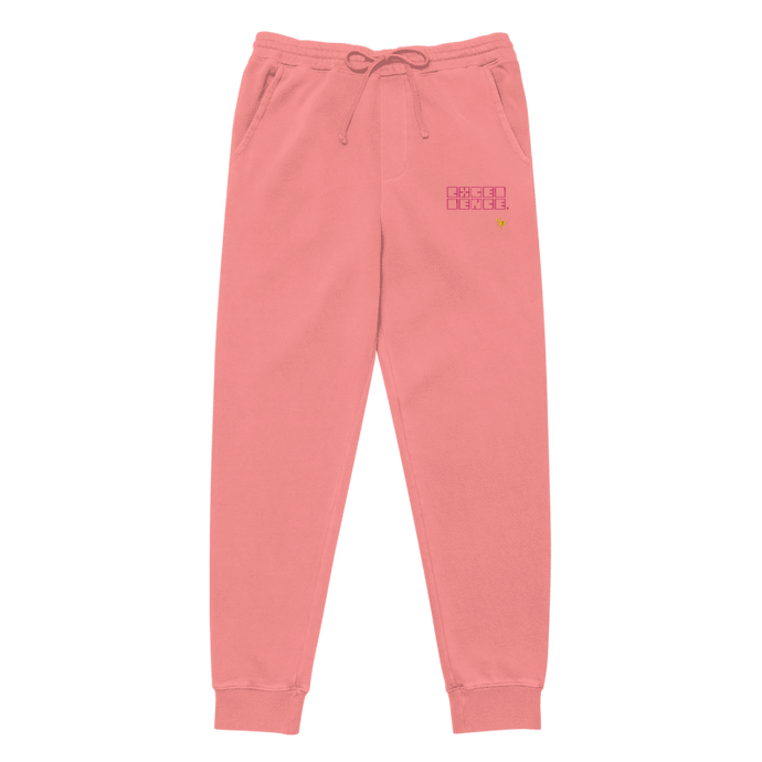 Block Sweatpants - Pink