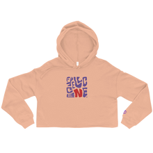 Women’s Jelly Crop Hoodie - Peach