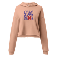 Women’s Jelly Crop Hoodie - Peach