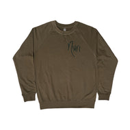 EXCELLENCE. #14 Pullover - Military Green/Dark Olive