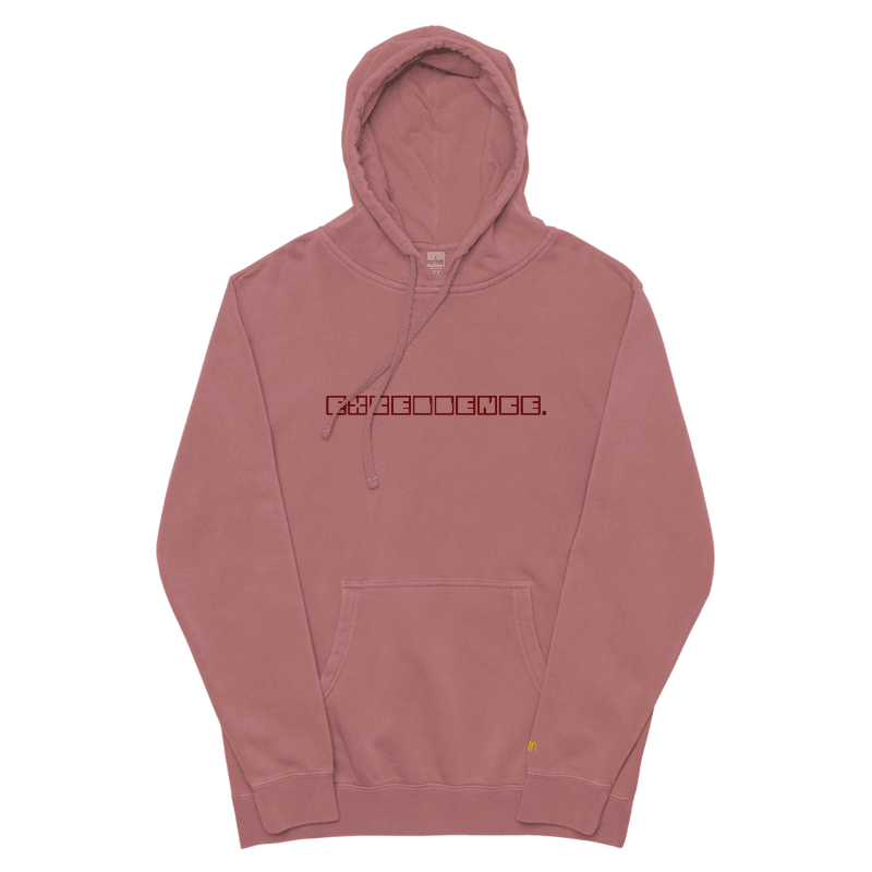 Block Hoodie - Maroon