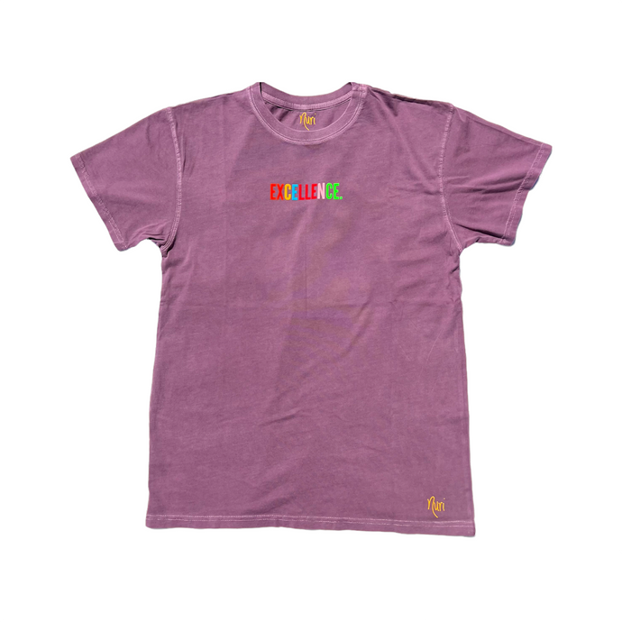 EXCELLENCE. COLORS T-Shirt - Grape