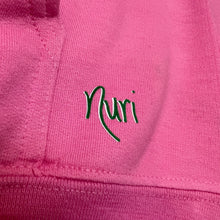 EXCELLENCE. Bubble Hoodie - Pink/ Green & White Felt